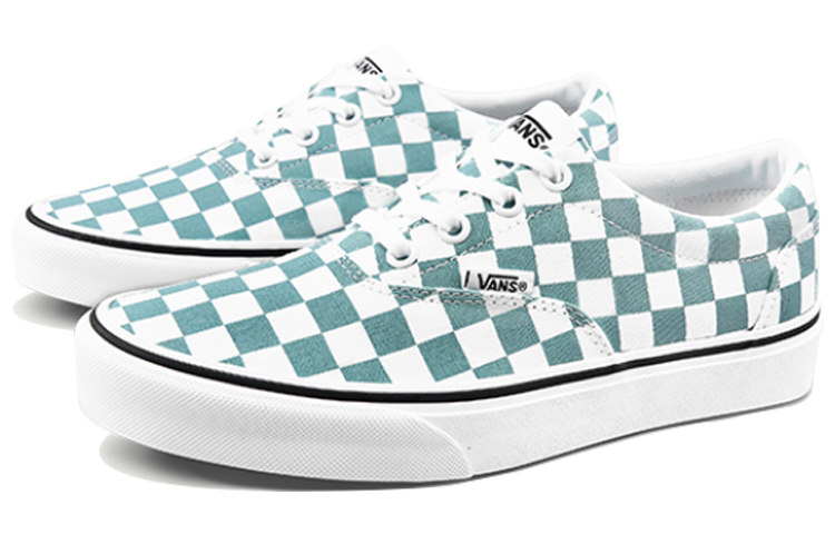 Lookbook Vans Doheny Blauw/Wit Schakenbord VN0A3MVZ29L