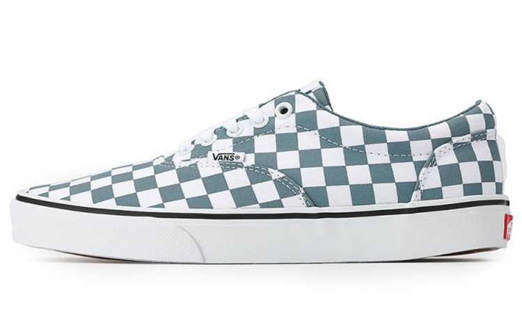 Vans Doheny Checkerboard Shoes White/Blue VN0A3MTFW50