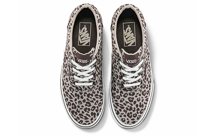 Lookbook Vans Doheny Scarpe Skate Casual Low Tops Leopardo Marrone ''Brown White'' VN0A5HU2NWH