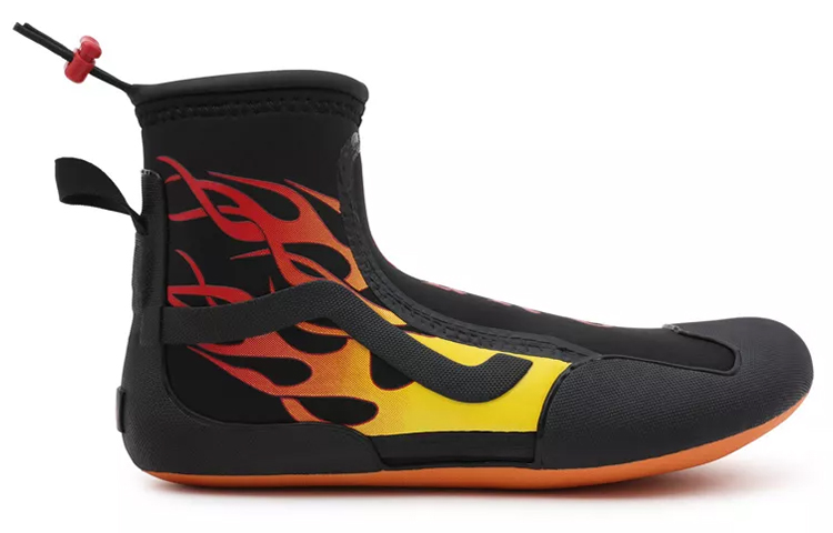 Order Drag X Vans 衝浪靴 2 中筒 黑橙色