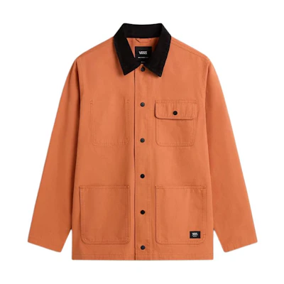 Vans Drill Chore Coat Casual Jacket Soft & Comfortable - Orange VN0A3WF1EHC