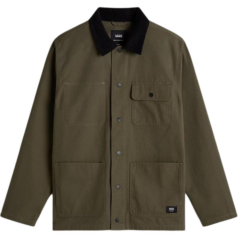 Vans Drill Chore Coat Green Casual Outdoor Workwear Jacket VN0A3WF1KCZ