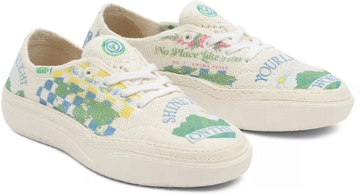 Vans Eco Theory Circle Vee 'Blanco Verde Azul' VN0A4BWLAS1 Lookbook Vans Eco Theory Circle Vee 'Blanco Verde Azul' VN0A4BWLAS1
