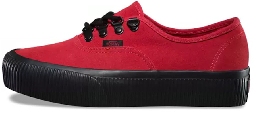 Vans Embossed Authentic Platform 2.0 Black/Red VN0A3AV8QTB Buy Vans Embossed Authentic Platform 2.0 Black/Red VN0A3AV8QTB
