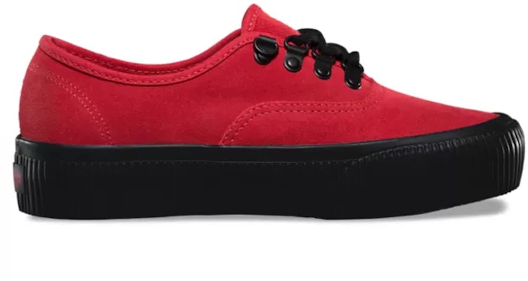 Vans Embossed Authentic Platform 2.0 Black/Red VN0A3AV8QTB Order Vans Embossed Authentic Platform 2.0 Black/Red VN0A3AV8QTB