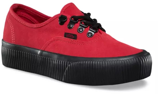 Vans Embossed Authentic Platform 2.0 Black/Red VN0A3AV8QTB Lookbook Vans Embossed Authentic Platform 2.0 Black/Red VN0A3AV8QTB