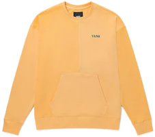 Vans Embroidered Small Logo Patchwork Pullover Sweatshirt Yellow (Unisex) VN0A5H9QYRS Vans Embroidered Small Logo Patchwork Pullover Sweatshirt Yellow (Unisex) VN0A5H9QYRS