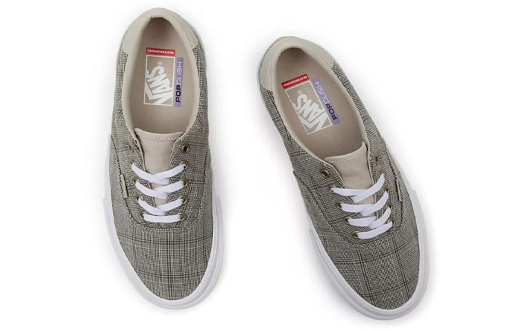 Shop Vans 老爺褲滑板時代45款 低筒休閒板鞋 男女皆宜 灰色