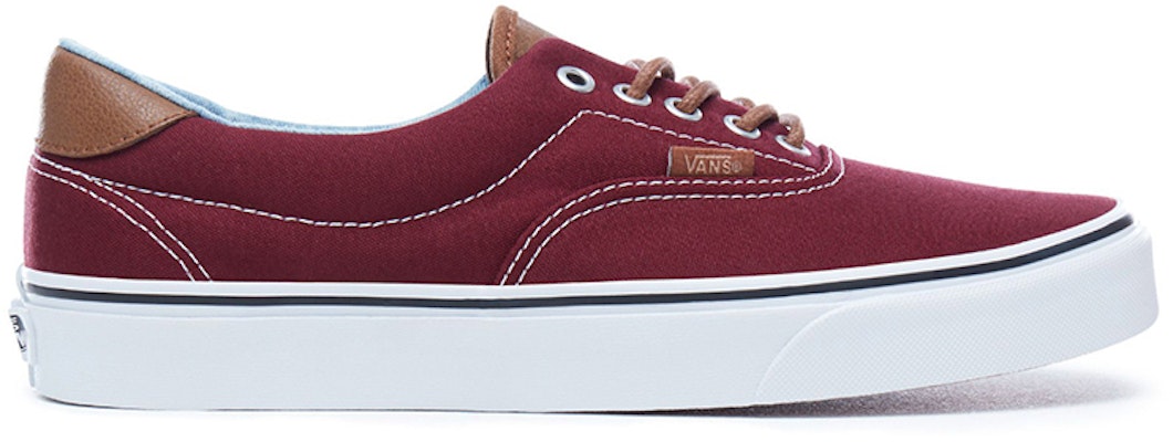 Vans Era 59 'C&L - 皇家酒红牛仔布' VN0A38FSQK5 Order Vans Era 59 'C&L - 皇家酒红牛仔布' VN0A38FSQK5