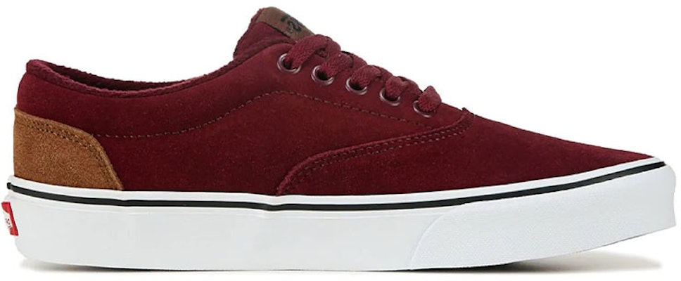 Vans Era 59 'C&L - 酒红色材质混搭' VN0A38FSMMO Order Vans Era 59 'C&L - 酒红色材质混搭' VN0A38FSMMO