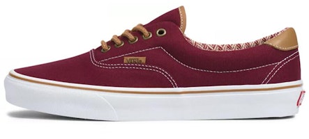 Vans Era 59 Breathable Non-Slip Wear-resistant Low Tops Casual Skateboarding Shoes Deep Red VN0A34589MG Vans Era 59 Breathable Non-Slip Wear-resistant Low Tops Casual Skateboarding Shoes Deep Red VN0A34589MG