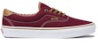 Kasut Skateboard Kasual Vans Era 59 Tahan Licin & Lasak, Merah Gelap VN0A34589MG