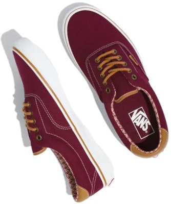 Vans Era 59 Breathable Non-Slip Wear-resistant Low Tops Casual Skateboarding Shoes Deep Red VN0A34589MG Shop Vans Era 59 Breathable Non-Slip Wear-resistant Low Tops Casual Skateboarding Shoes Deep Red VN0A34589MG