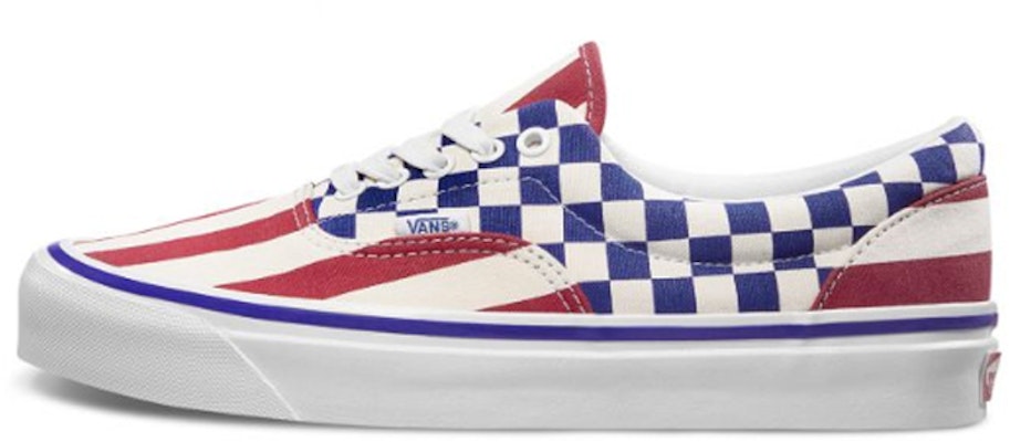 Vans Era 95 DX 'Red Stripes Blue Check' VN0A2RR1VYC Buy Vans Era 95 DX 'Red Stripes Blue Check' VN0A2RR1VYC