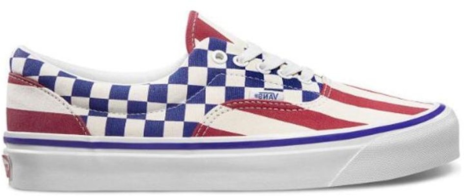 Vans Era 95 DX 'Red Stripes Blue Check' VN0A2RR1VYC Order Vans Era 95 DX 'Red Stripes Blue Check' VN0A2RR1VYC