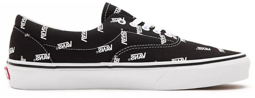 Vans Era 'Allover Logo - Black White' VN0A54F1QW7 Order Vans Era 'Allover Logo - Black White' VN0A54F1QW7