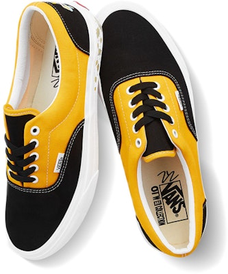 Vans Era Black Yellow VN0A4U39069 Shop Vans Era Black Yellow VN0A4U39069