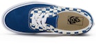 Shop Vans Kasut Skate Era Corak Asas Biru Original VN0A38FRP0U