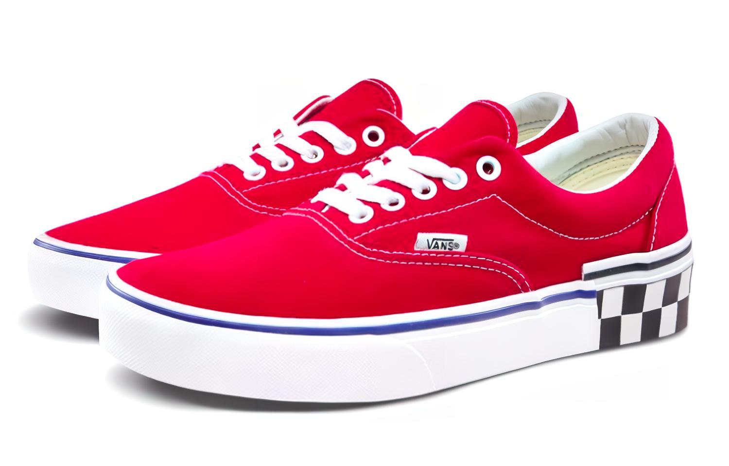 Order Vans Era 'Check Block - Merah Tango' VN0A38FRVOR