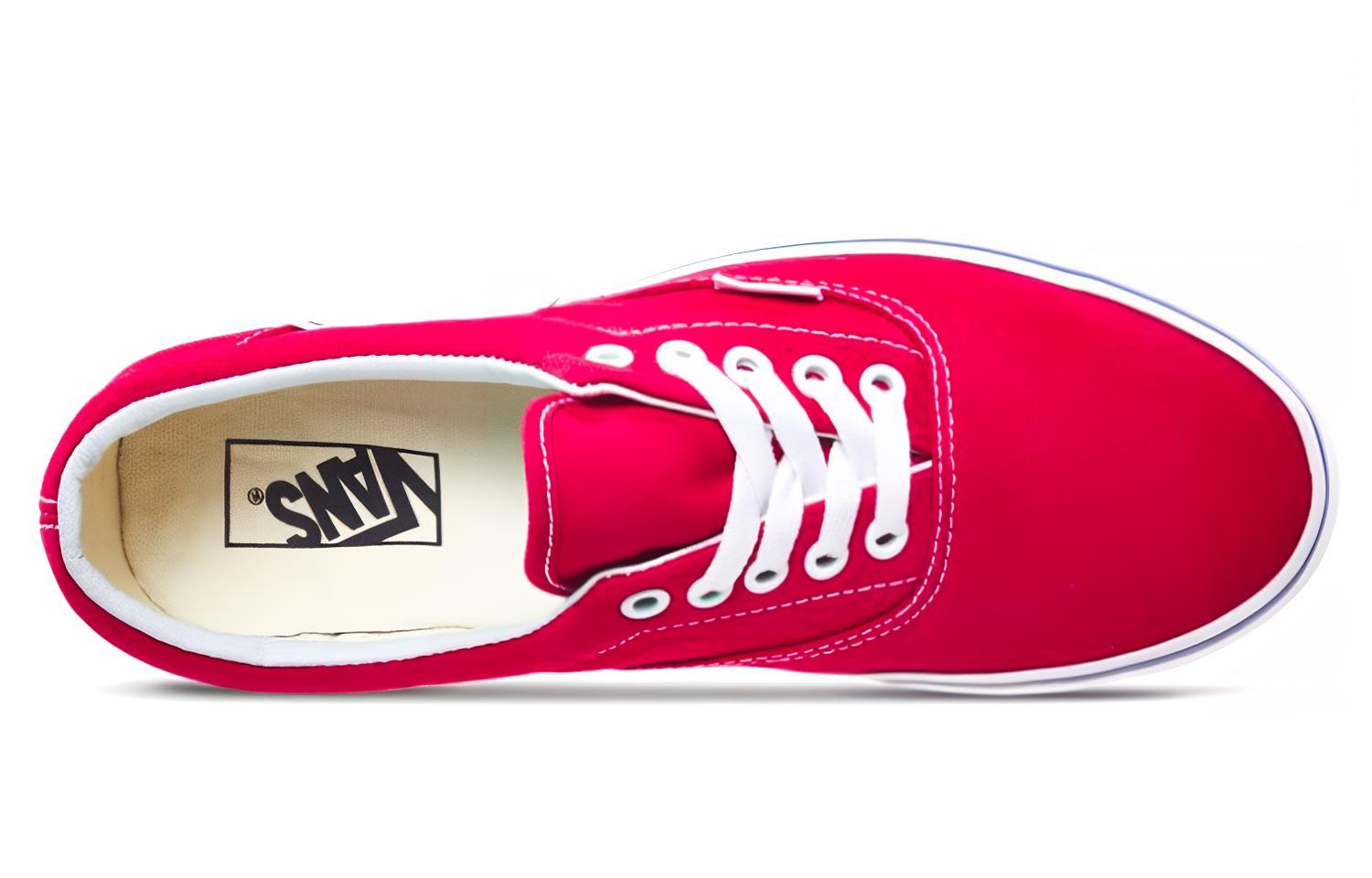 Lookbook Vans Era 'Check Block - Merah Tango' VN0A38FRVOR