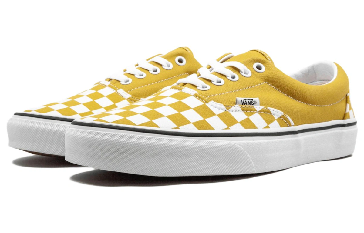 Vans Era 'Checkerboard - Yolk Yellow'