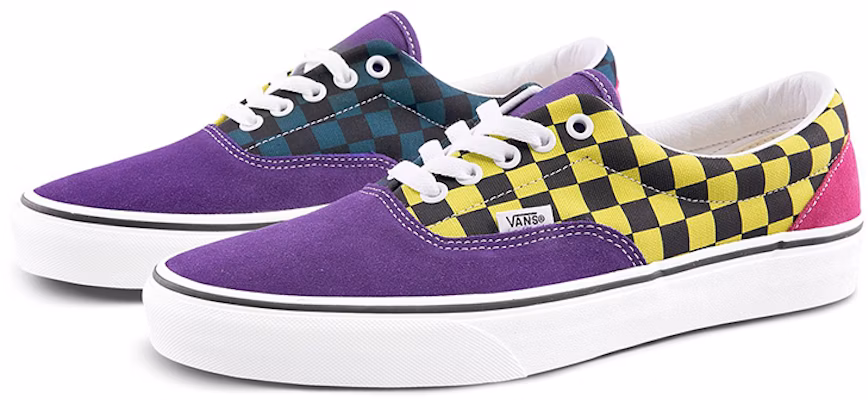 Vans 运动系列 Era 多色鞋 '紫黑黄' VN0A4U39007 Order Vans 运动系列 Era 多色鞋 '紫黑黄' VN0A4U39007