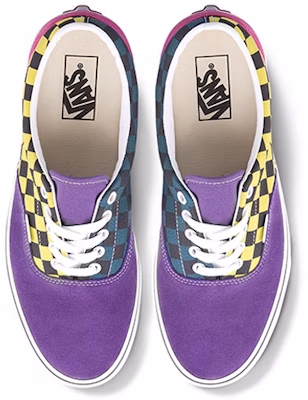 Vans 运动系列 Era 多色鞋 '紫黑黄' VN0A4U39007 Lookbook Vans 运动系列 Era 多色鞋 '紫黑黄' VN0A4U39007