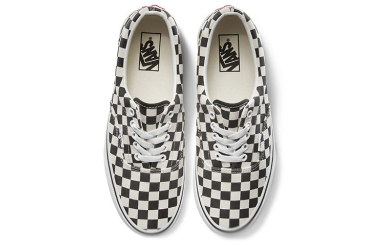 Lookbook Vans Era「棋盤格棉花糖黑」VN0A4BV4R6R