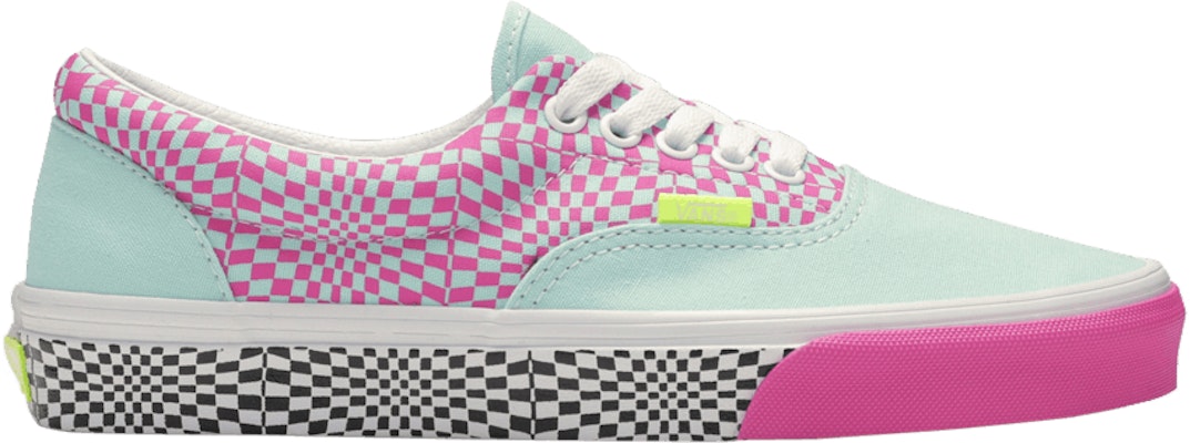 Vans Era 'Checkerboard Merah Jambu Biru Hitam' VN0A38FRTL61 Buy Vans Era 'Checkerboard Merah Jambu Biru Hitam' VN0A38FRTL61