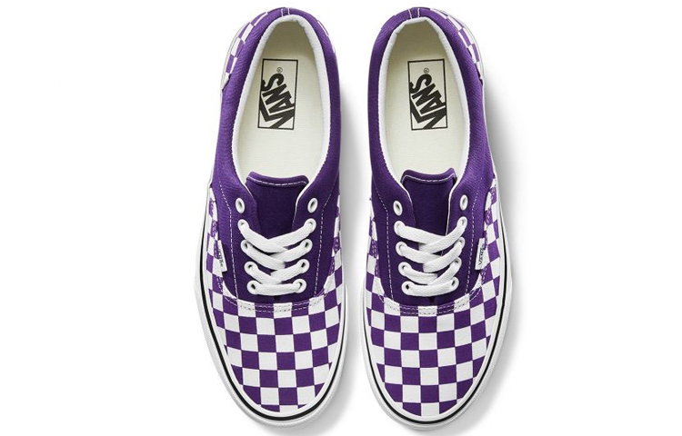 Shop Vans Era '棋盘格紫靛蓝' VN0A4BV4VXM