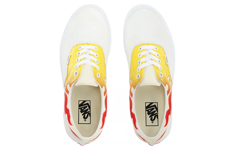 Shop Vans Era 'Flame - White' VN0A4BV4223