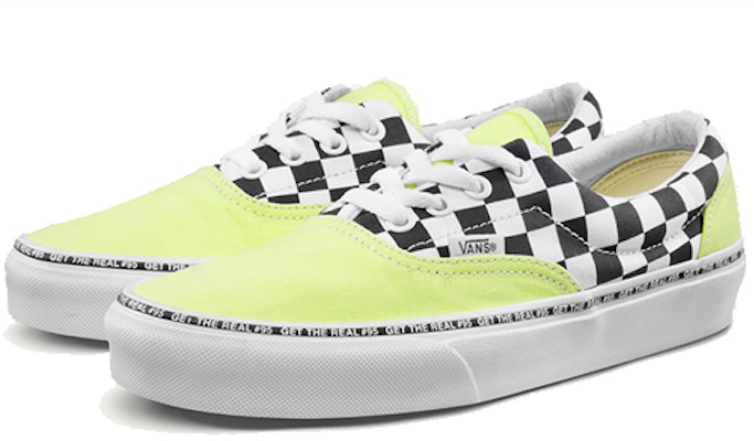 Vans Era 'Get the Real #95 - Sunny Lime Checkerboard' Tetap Stail Sunny Lime VN0A38FRTO0 Lookbook Vans Era 'Get the Real #95 - Sunny Lime Checkerboard' Tetap Stail Sunny Lime VN0A38FRTO0