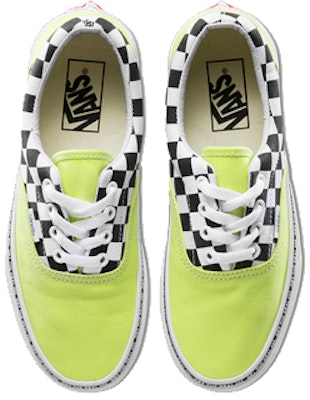 Vansエラ "リアル#95" サニーライムチェッカー (Vans Era "Riaru #95" Sani raimu chekkā) VN0A38FRTO0 Purchase Vansエラ "リアル#95" サニーライムチェッカー (Vans Era "Riaru #95" Sani raimu chekkā) VN0A38FRTO0