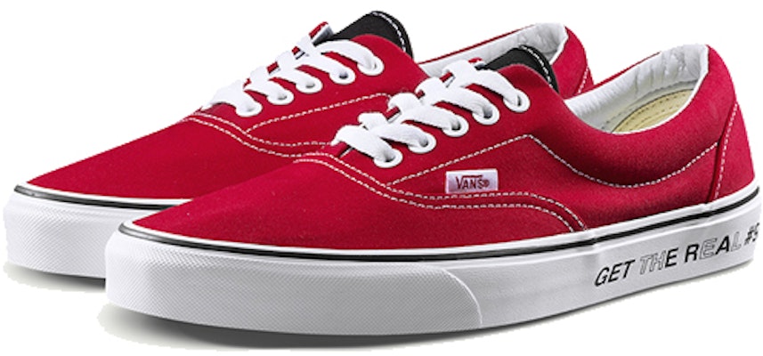 Vans ERAGET THE REAL) 'Red White' VN0A38FRTO3 Lookbook Vans ERAGET THE REAL) 'Red White' VN0A38FRTO3