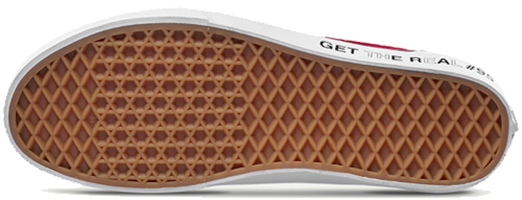 Vans ERAGET THE REAL) 'Red White' VN0A38FRTO3 Details for Vans ERAGET THE REAL) 'Red White' VN0A38FRTO3