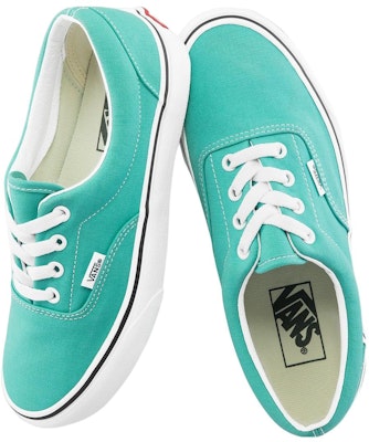 Vans Era 防滑耐磨 低筒 帆布鞋 男女款 綠色 Shop Vans Era 防滑耐磨 低筒 帆布鞋 男女款 綠色