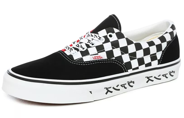 Buy Vans Era 日文字型 低筒 滑板鞋 男女同款 黑白棋盤格