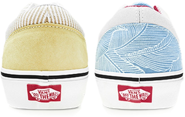 Vans Era Retro Kasut Skateboard Rendah Unisex Kuning Biru VN0A4U39WS7 Shop Vans Era Retro Kasut Skateboard Rendah Unisex Kuning Biru VN0A4U39WS7