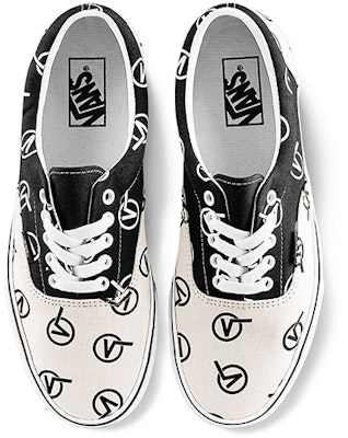 Vans Era Full Print Retro Casual Skate Shoes Unisex Black Beige 'Black White' VN0A4BV417H Lookbook Vans Era Full Print Retro Casual Skate Shoes Unisex Black Beige 'Black White' VN0A4BV417H