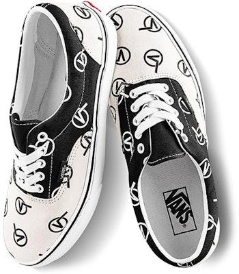 Vans Era Full Print Retro Casual Skate Shoes Unisex Black Beige 'Black White' VN0A4BV417H Shop Vans Era Full Print Retro Casual Skate Shoes Unisex Black Beige 'Black White' VN0A4BV417H