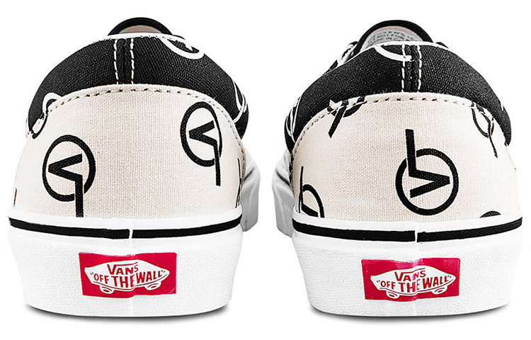 Purchase Vans Era Sepatu Skate Retro Kasual Unisex Hitam Beige 'Hitam Putih' VN0A4BV417H