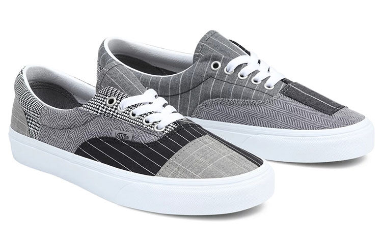 Vans Era Patchwork 'Gray Black White' 圖 3
