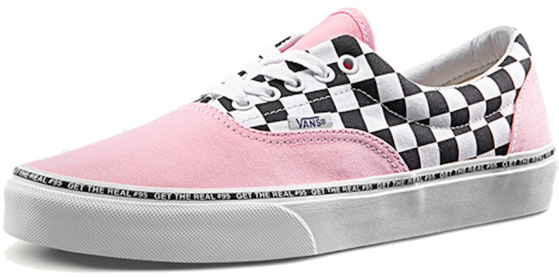 반스 에라 레트로 체커보드 핑크 스케이트 슈즈 (Unisex) VN0A38FRTO1 Order 반스 에라 레트로 체커보드 핑크 스케이트 슈즈 (Unisex) VN0A38FRTO1