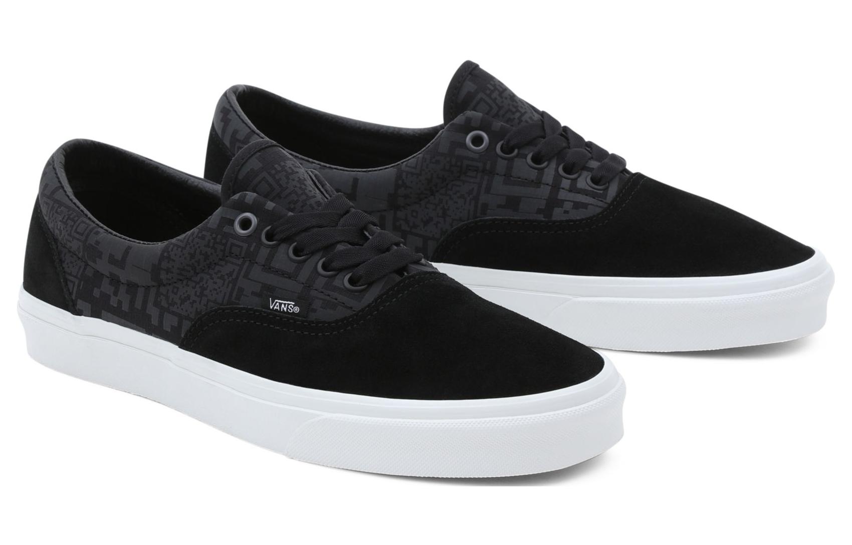 Lookbook 반스 에라 QR 체커보드 블랙/화이트 VN0005UEBRF