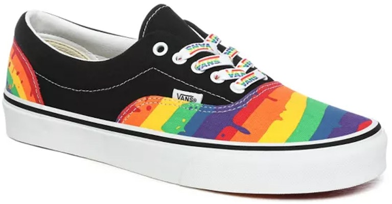 Vans Rainbow Drip Era 'Hitam Merah Biru' VN0A4U392CV Lookbook Vans Rainbow Drip Era 'Hitam Merah Biru' VN0A4U392CV