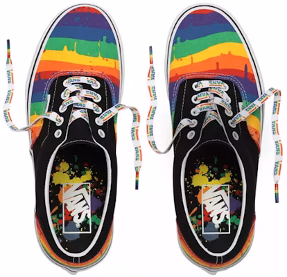 Vans Rainbow Drip Era 'Hitam Merah Biru' VN0A4U392CV Shop Vans Rainbow Drip Era 'Hitam Merah Biru' VN0A4U392CV