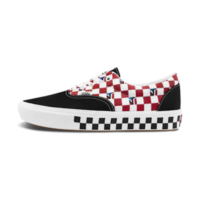 Vans Dimension ComfyCush Era Shoes | Black Redwhiteblack