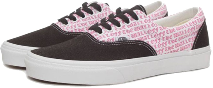 Vans Era 字母黑粉色 VN0A38FRT8T Shop Vans Era 字母黑粉色 VN0A38FRT8T