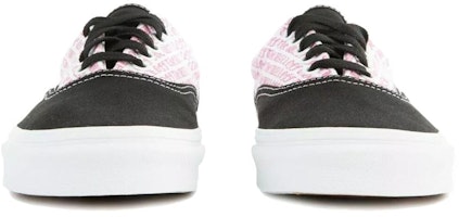 반스 에라 알파벳 블랙 핑크 (Vans Era Alphabet Black Pink) VN0A38FRT8T Sizing 반스 에라 알파벳 블랙 핑크 (Vans Era Alphabet Black Pink) VN0A38FRT8T
