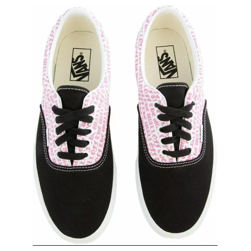 Cheap Vans Era Hitam Pink Abjad VN0A38FRT8T